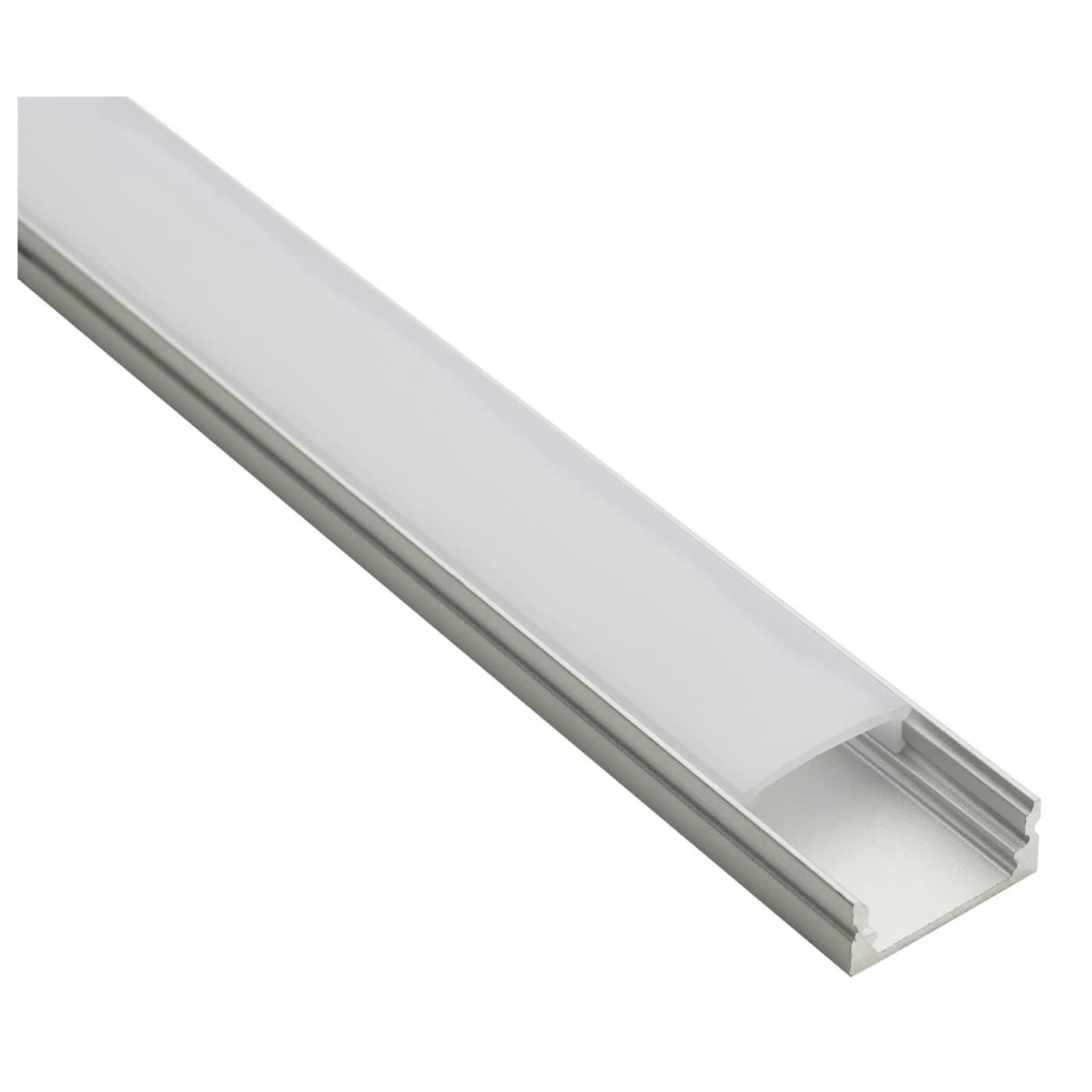 NUVO 64-154 Dimension 16 ft Shallow Well Tape Channel Aluminum Silver
