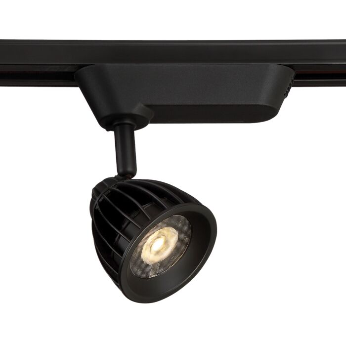Eurofase Lighting 29680-30-01 Modular Conical Track Head, Wattage 30W, Voltage 120V. Lumens 2400 lm, Color Temperature 3000K, Black Finish
