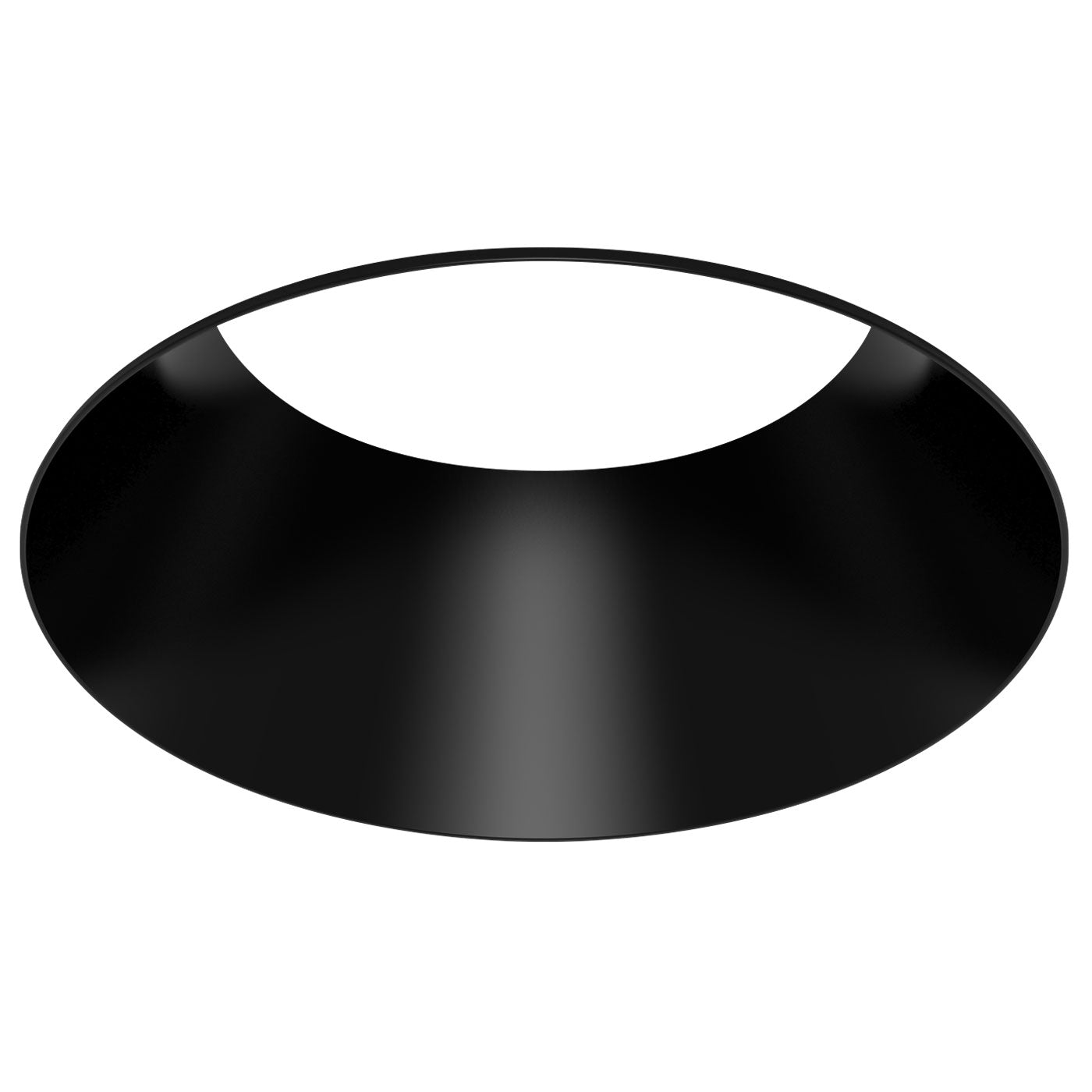 CSL Lighting ED3-KRFSTBK ECO 3in Round Fixed Flangeless Downlight Trim, Black Finish