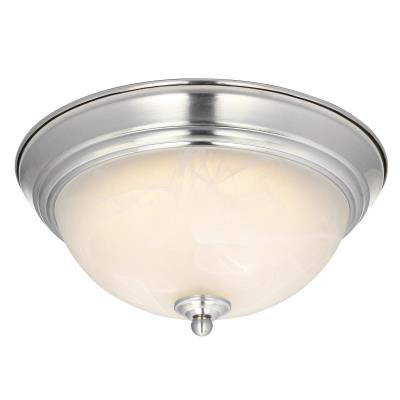 Westinghouse Lighting 6400500 11 inch brushed nickel LED flush mount ceiling light