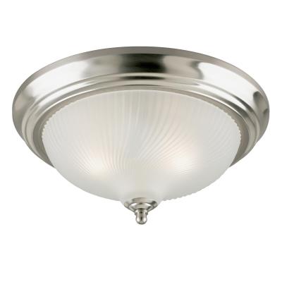 Westinghouse Lighting 6430500 2 light brushed nickel flush mount ceiling light