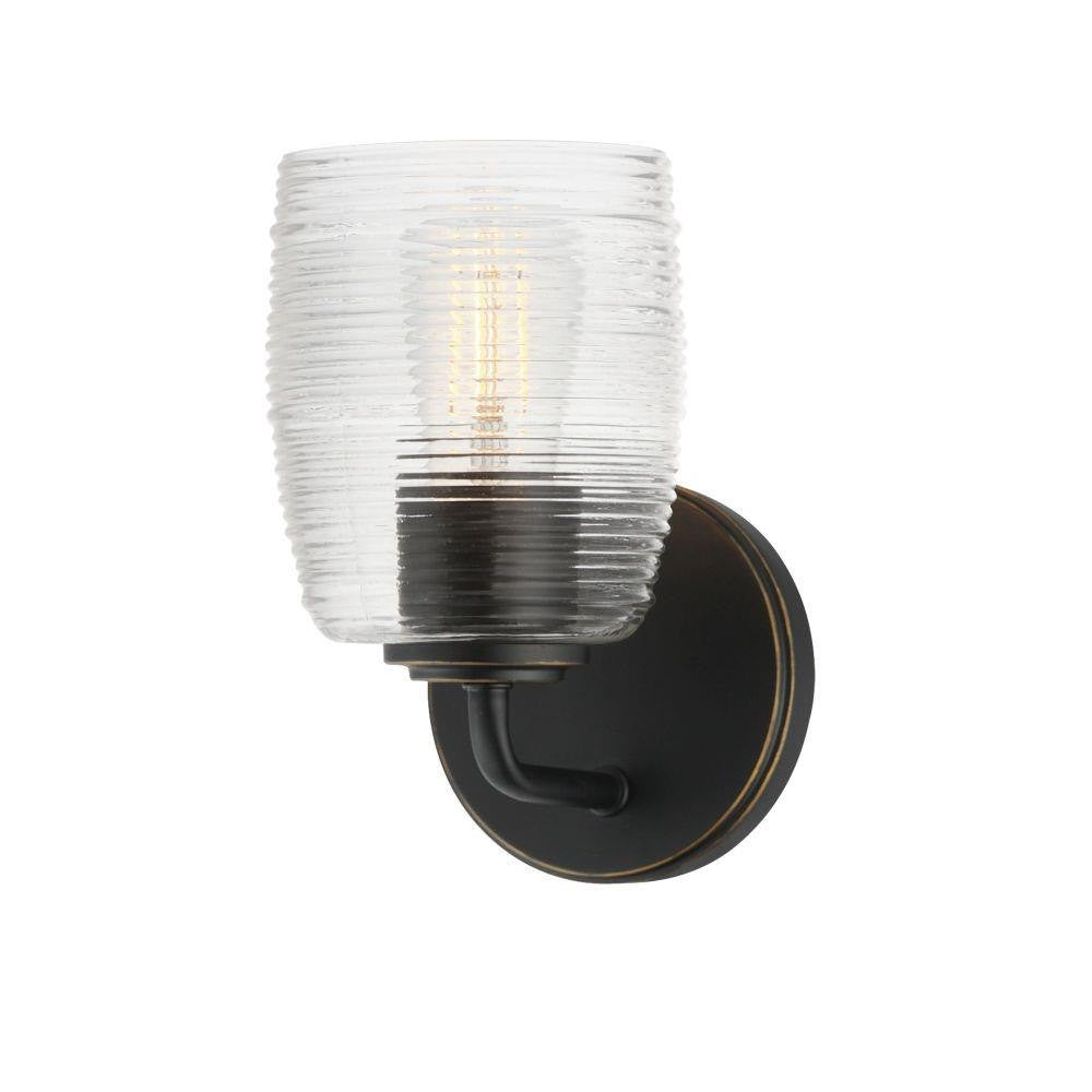 Maxim Lighting 21411CRKB Honey 1 Light 8.5 inch Kentucky Bronze Wall Sconce - white background