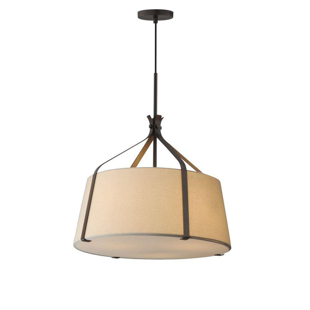 Maxim Lighting 16182OMDBZ Bandera 3 Light Dark Bronze Pendant Ceiling Light