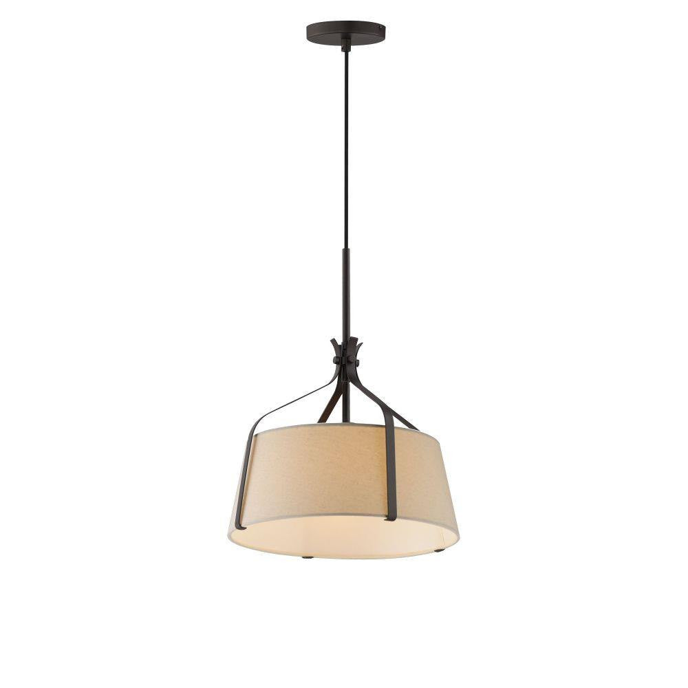 Maxim Lighting 16181WLNAB Bandera 1 Light Natural Aged Brass Pendant Ceiling Light
