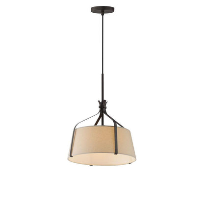 Maxim Lighting 16181WLNAB Bandera 1 Light Natural Aged Brass Pendant Ceiling Light