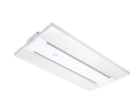 Nuvo 65-1013 Linear LED High Bay Light - 275 | 300 | 320W - CCT Selectable - 120-277V, White Finish