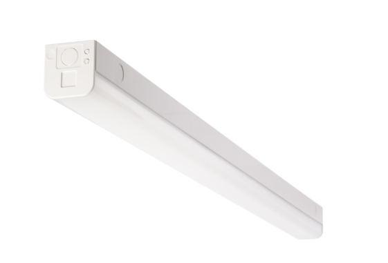 Nuvo 65-1123 Slim LED Strip Light - 4FT - 38W - 5000K - 120-277V - White - Knockouts