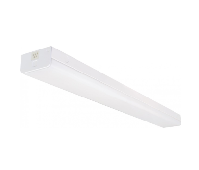 Nuvo 65-1135 LED 4 ft.- Wide Strip Light - 38W - 4000K - White Finish - Connectible