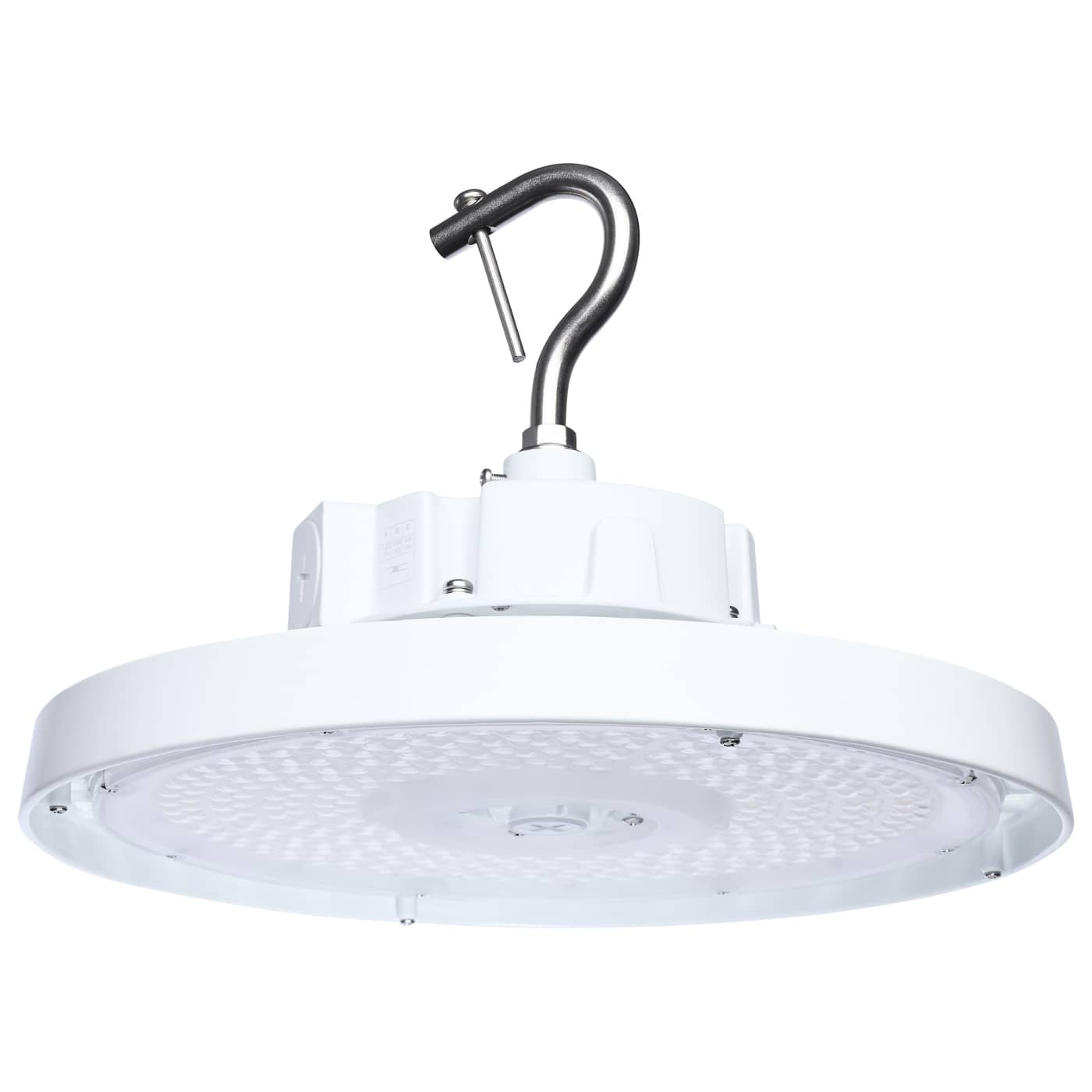 Nuvo 65-1522 LED UFO High Bay light with Selectable Wattage and Adjustable Color Temperature - Finish: White