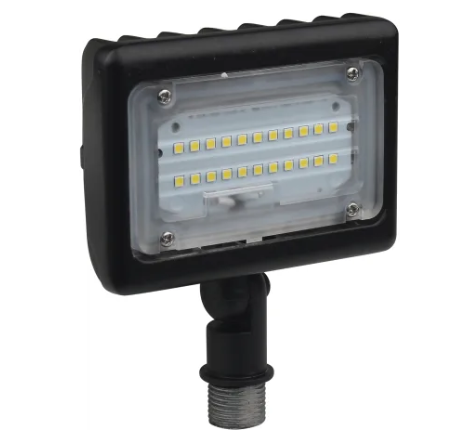 Nuvo 65-533 4" Wide LED Commercial Flood Light - 5000K and 1624 Lumens, 15W - Bronze Finish