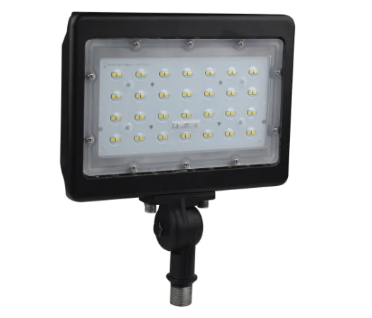 Nuvo 65-537 9" Wide LED Commercial Flood Light - 3000K and 5717 Lumens, Bronze Finish