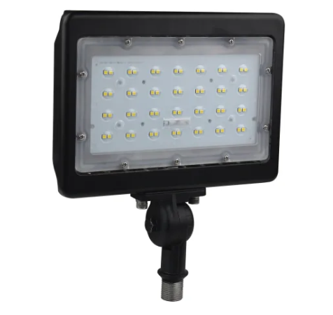 Nuvo 65-537R1 9" Wide Adjustable 50 Watt Dimmable LED Commercial Flood Light - 3000K Bronze Finish