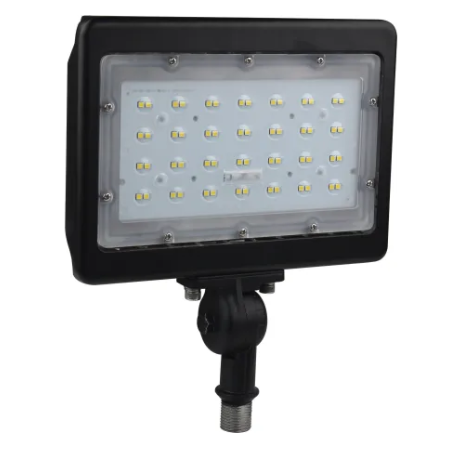Nuvo 65-538R1 9" Wide Adjustable 50 Watt Dimmable LED Commercial Flood Light - 4000K Bronze Finish