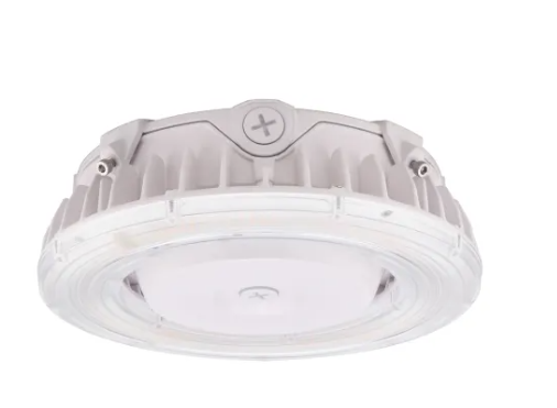 Nuvo 65-631R1 Canopy Lights 12" Wide 100 Watt Integrated LED Commercial Ceiling Light White Finish