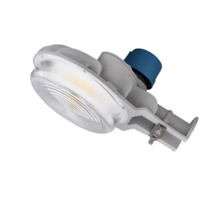 Nuvo 65-683 LED Area Light w/ Photocell, Dimmable, Wattage 60W, Lumens 6400 lm, Voltage 120V-277V, Multi-Color Temperature, Gray