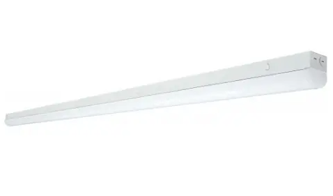 Nuvo 65-702 8-ft LED Utility Light, Lumens 6750 lm, Voltage 100V-277V, Selectable Wattage, Multi-Color Temperature, White