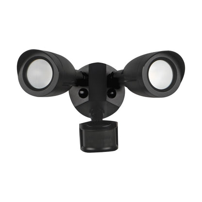 Nuvo 65-719 Dual Head LED Security Light - Motion Sensor - Color Temperature 4000K - Voltage 120V - Bronze Finish