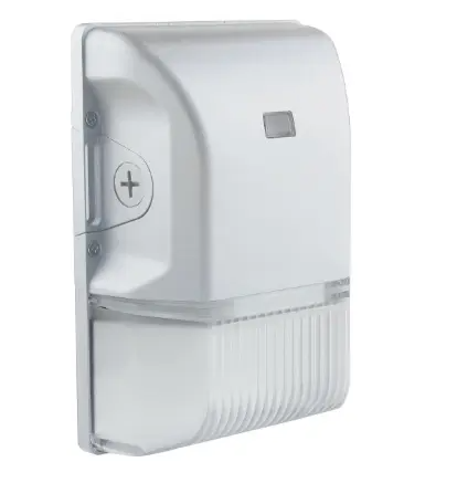 Nuvo 65-749 LED Wall Pack w/ PC, Small, Wattage 20W, Voltage 120V-277V, Multi-Color Temperature, White