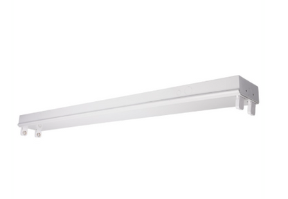Nuvo 65-911 3' Dual T8 Lamp Ready Fixture Channel - Empty Body Fixture