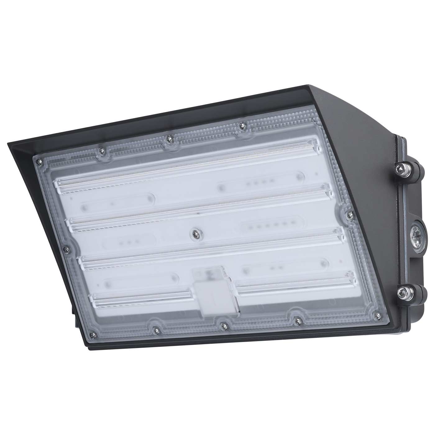 Nuvo 65-942 5.26 inch Color Quick LED Semi Cutoff Wall Pack With Selectable CCT - Finish: Bronze