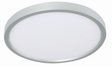 AFX Lighting EGRF12LAJD1SN Edge 12 Inch LED Indoor CCT Flush Mount In Satin Nickel With White Acrylic Diffuser