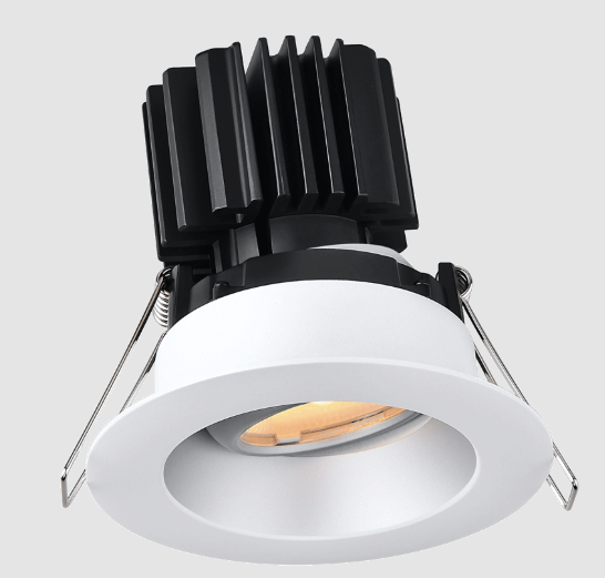 Lotus LED Lights L3G-RRW-AZ-RF50-3K98 Tangra 3″ Gimbal Round Recessed Wide Alzak Trim, Reflector Semi-Frosted, Beam Angle 50°, Color Temperature 30K, CRI98