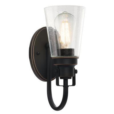 Westinghouse Lighting 6574500 Ashton 1 Light Black Bronze Wall Light
