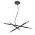 Westinghouse Lighting 6576600 Felix 6 Light Distressed Aluminum Chandelier Ceiling Light
