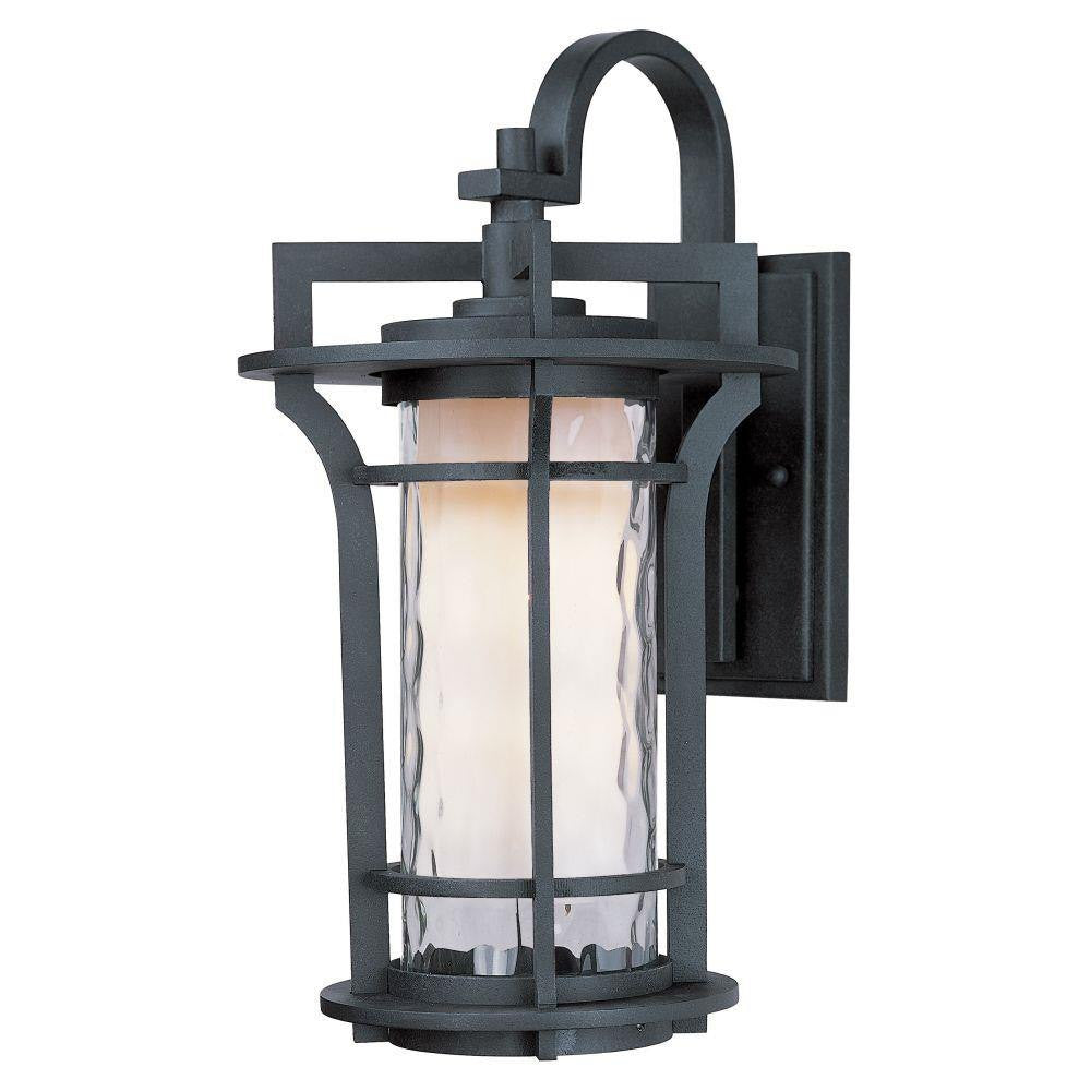 Maxim Lighting 65785WGBO Oakville 1 Light 17.5 Inch Black Oxide Outdoor Wall Lantern