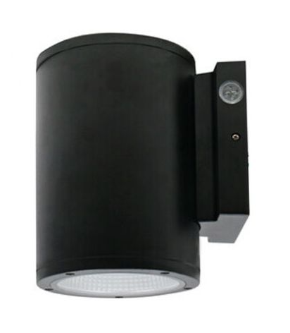 Eiko CWSWP61-162-18W-830-U-PH-BK 6" Cylinder Wall Sconce Westport, 1 Light, Lumens 1620lm, Wattage 18W, 90 CRI, Color Temperature 3000K, Voltage 120-277V, Photocell Black