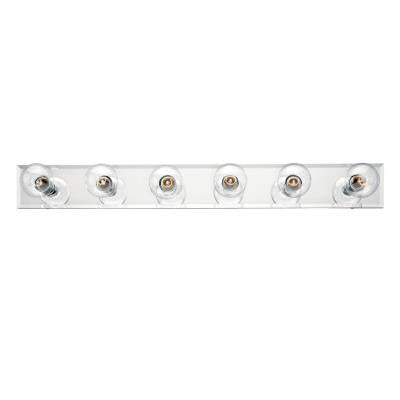 Westinghouse Lighting 6645000 6 light mirrored bath vanity wall light
