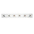 Westinghouse Lighting 6645000 6 light mirrored bath vanity wall light