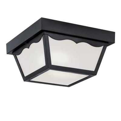Westinghouse Lighting 6682300 black outdoor flush mount ceiling light