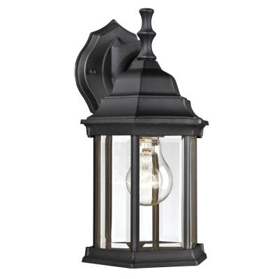 Westinghouse Lighting 6783100 textured black outdoor wall lantern