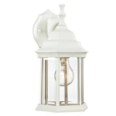 Westinghouse Lighting 6783400 textured white outdoor wall lantern