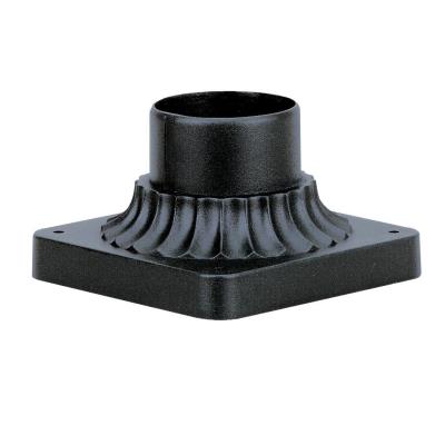 Westinghouse Lighting 6790100 textured black outdoor pedestal mount