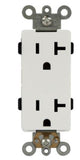 Enerlites 68150-W Hospital Grade 15A Duplex Receptacle, 5-15R, White Finish