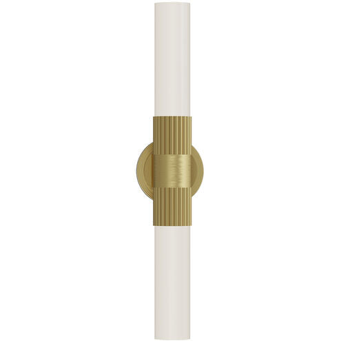 Alora Mood VL416102BG Rue 2 Light 22.25 inch Brushed Gold Bath Vanity Light Wall Light