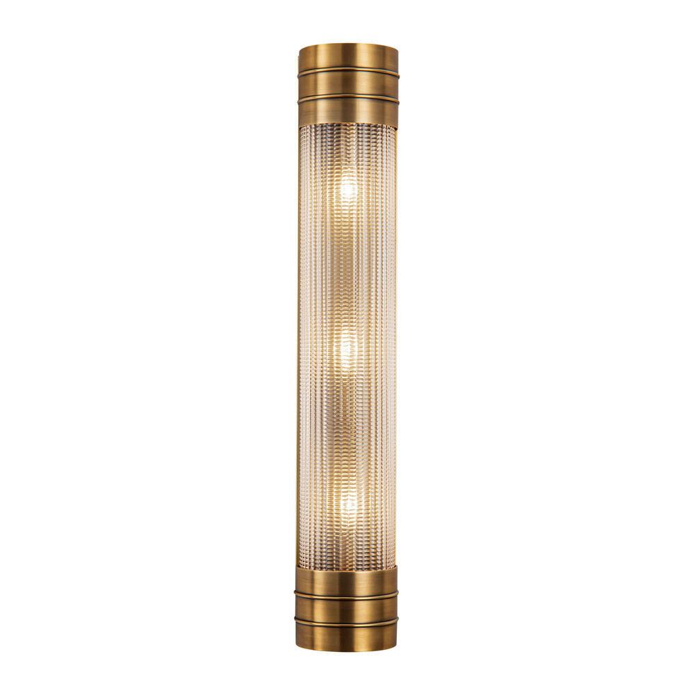 Alora Lighting WV348224VBPG Willard 24-Inch Wall Sconce in Vintage Brass