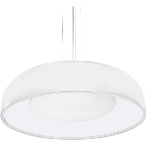 Kuzco Lighting PD13120-WH-5CCT Beacon LED 20 inch Pendant Ceiling Light, White Finish, Multi-Color Temperature, Wattage 26W
