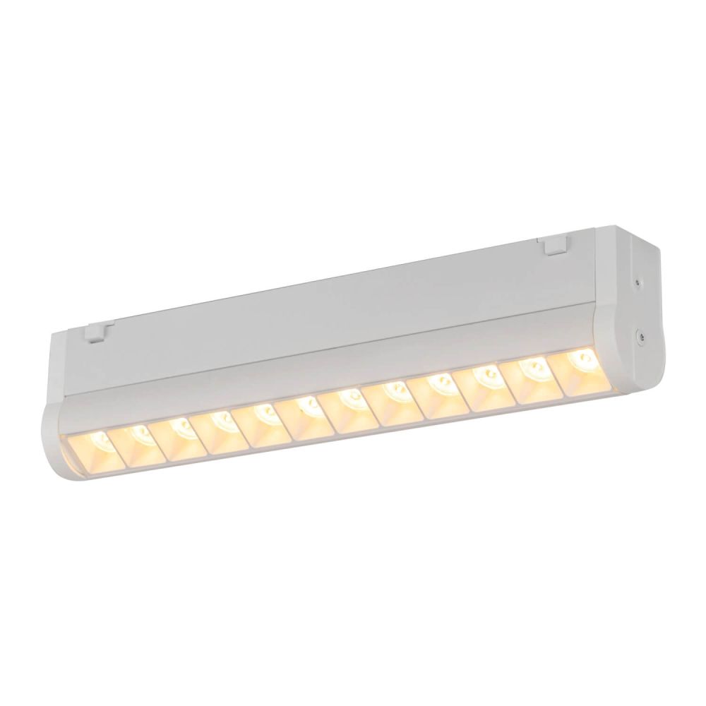 Kuzco Lighting TRS69309-WH-4K Holo Shift 9 inch LED Adjustable Track Directional Light in White, Wattage 6W, Color Temperature 4000K