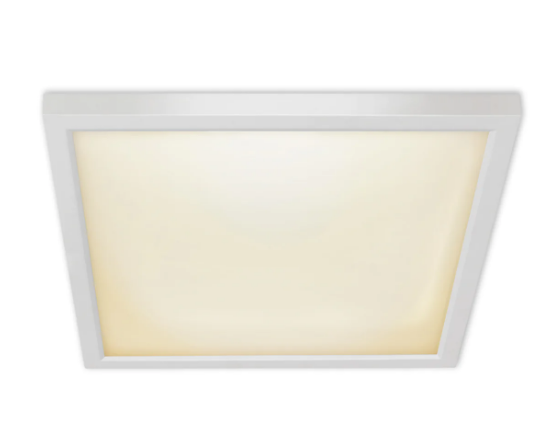 Feit Electric 74204/6WYCA 5 " Universal Square Flat Panel Ceiling Downlight, Multi-Color Temperature, Wattage 7.2W, Voltage 120V, White Finish