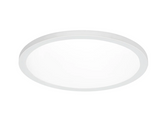 Feit Electric 74206/6WYCA 7.5" Universal Round Flat Panel Ceiling Downlight, Multi-Color Temperature, Wattage 10.5W, Voltage 120V, White Finish