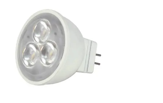 SATCO S9281 LED MR11 Bulb with GU4 Base, 25 deg. Beam Spread, Lumens 210 Lm, Wattage 3W, Color Temperature 3000K