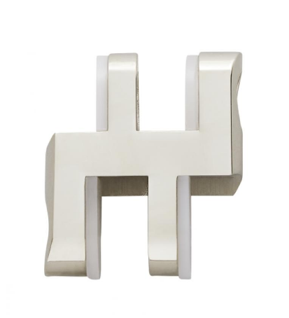 Visual Comfort Architectural 700CLRISOCNTN Sean Lavin Collier Polished Nickel LED Isolated Mechanical Connector