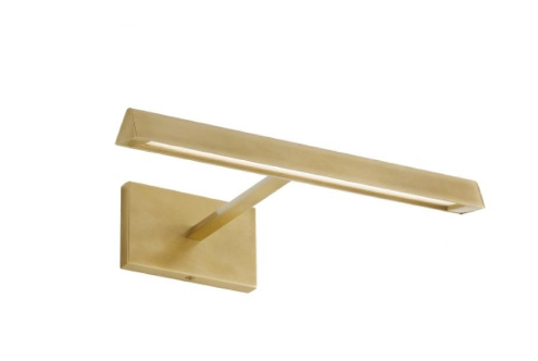 Visual Comfort Architectural 700DES12NB-LED930 Sean Lavin Dessau 12.6 watt 12.8 inch Natural Brass Picture Light Wall Light in LED 90 CRI 3000K 120V, Integrated LED