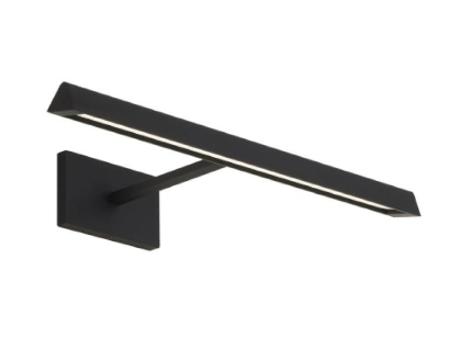 Visual Comfort Architectural 700DES18B-LED930-277 Sean Lavin Dessau 18 watt 18 inch Nightshade Black Picture Light Wall Light in LED 90 CRI 3000K 277V, Integrated LED