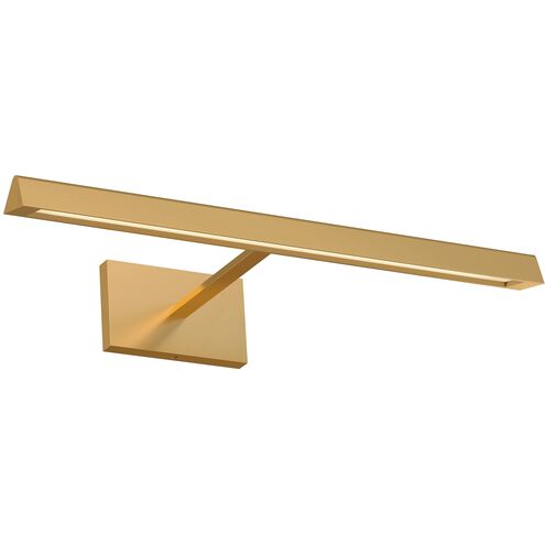 Visual Comfort Architectural 700DES18NB-LED930-277 Sean Lavin Dessau 18 watt 18 inch Natural Brass Picture Light Wall Light in LED 90 CRI 3000K 277V, Integrated LED