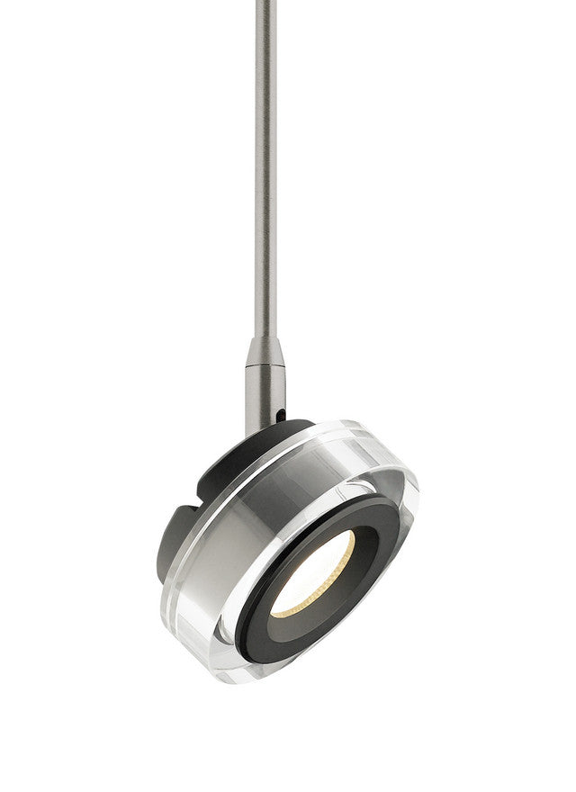 Visual Comfort Architectural 700FJBRM9274005CB Sean Lavin Brim Modern Brim LED Head, Clear Glass, Wattage 9.20W, Color Temperature 2700K, Matte Black Finish
