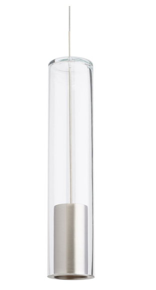 Visual Comfort Architectural 700FJCPTCS-LED930 3" Freejack LED Pendant, Color Temperature: 3000K, Finish: Satin Nickel